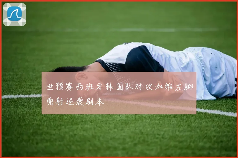 世预赛西班牙韩国队对攻加维左脚兜射逆袭剧本